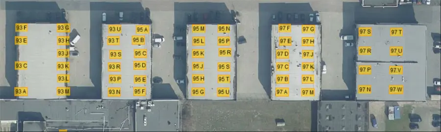 Plattegrond de Zwaluw